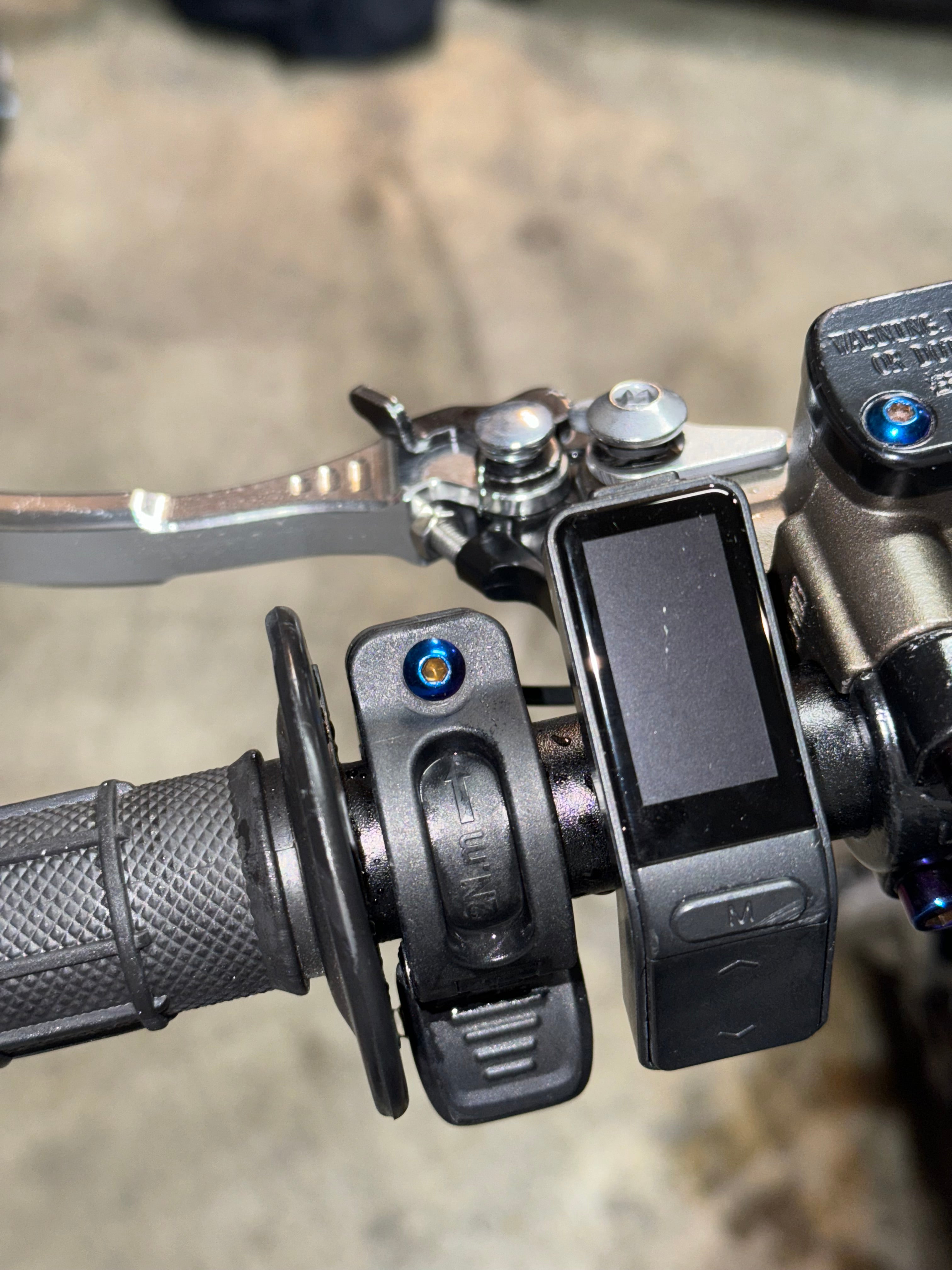 Regen brake titanium bolt