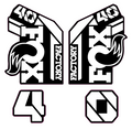 FOX 40 Decal