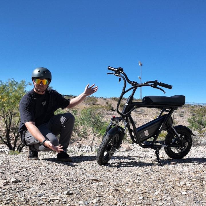 EMOVE RoadRunner SE Ultra Light-Weight Seated Electric Scooter Bike